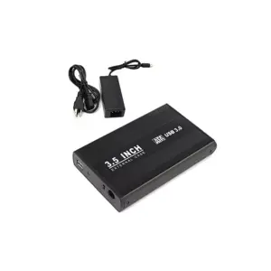Generic 3.0'' HDD Enclosure, 3.5" SATA or IDE (ATA) Internal Hard Drive, 480Mbps, Backward Compatible with USB 1.1