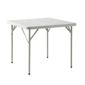 Empress Furniture Generic Folding Table - 840W x 840D x 750H, Sturdy Construction, Portable Design, Practical Surface for Versatile Use. Perfect for Any Setting!