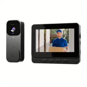 Generic X7 Smart Wireless Doorbell with HD Video and Built-In Display