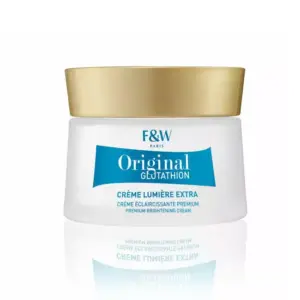 Fair & White Original Glutathion Extra Glow Essential Brightening Cream 180ml (Jar)
