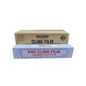 Generic Golden PVC Cling Film 45cm X 300 VL (Pack of 6pcs)