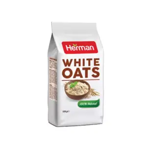 Generic Heman White Oats 500g (Pack of 24pcs)