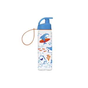 Herevin Sports Bottle-PC 500ml - With Hanger Shark 161415-370