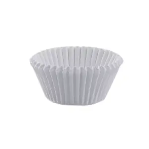 Falcon Cupcake Baking Cups 9.5cm White 1000's (Pack of 25pcs)
