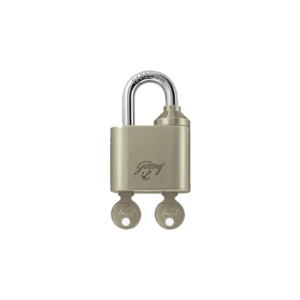 Godrej Locks Godrej Dual Access Padlock for Controlled Dual Access, Sturdy Construction Protect Your Home and Office with The Stylish, Sturdy and Tough Dual Access Padlock 2 Keys 7395