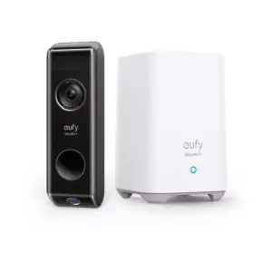 Eufy Security Video Doorbell with Dual Camera, Battery Powered, 2K HDR S330