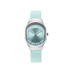 Titan Watch Fastrack Snob X Quartz Analog Blue Dial Watch for Women with Blue Leather Strap 6283SL01