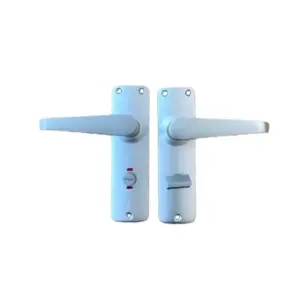 Godrej Locks Godrej Zuri 2 Lever Locks 75mm for Bathroom, Aluminum, Left