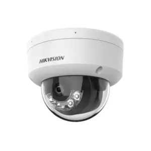 Hikvision Smart Hybrid Light Motion 2.0 Fixed Dome Network Camera 8MP with Builtin Mic DS-2CD3181G2-LIUF(2.8mm)(O-STD)