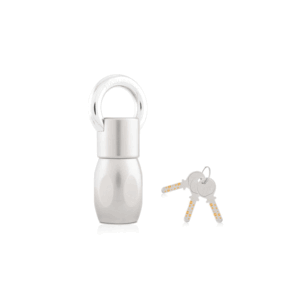 Godrej Locks Godrej Scorpio Lock, Solid Steel Body with Rivetless, Jointless Construction Satin Nickel Finish 7394