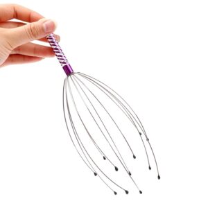 Faith Head Relax Massager - Healing Neck Claw Massage Tool for Anti-Stress and Pain Relief, Octopus Design for Scalp Relaxation, Headache Relief, and Blood Circulation Stimulation, 1pc.