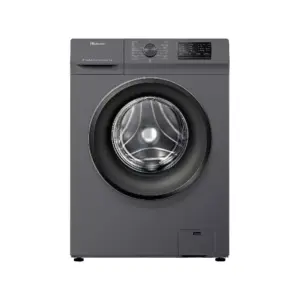 Hisense Washing Machine 6kg Front Load with Quick Wash, Snowflake Drum, Titanium WFVC6010T
