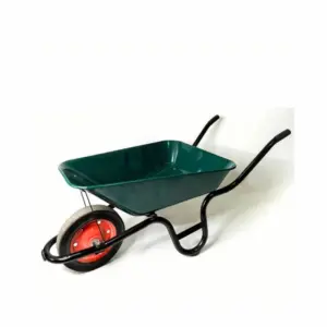 New Mohammedi Generic Heavy Duty Wheel Barrow 65L Water Capacity 130kg Load13x3 Wheel – Dark Green