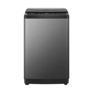 Hisense Washing Machine 11kg Automatic, Top Load, Bubble Clean, Soft-Closing Lid, Smart Fuzzy Logic, 3D Windmill Impeller, Titanium Silver WTJA1102T