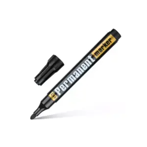 GXin Permanent Marker G-113 Black P06946 (Pack of 5Pcs)