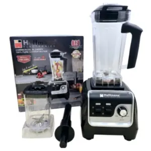 Klassic Kitchenware Hoffmans Commercial Blender 2 in 1 2.2L 4800W, Unbreakable Plastic Jar, HM2085