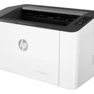 HP LaserJet Black Printer, Single Function, 21ppm, 1200 x 1200dpi Resolution, Compact Design 107A