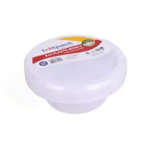 Hotpack Plastic Bowl 8oz/236ml 1000's Pack