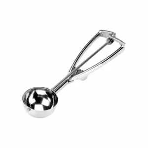 Classic Kitchen Ice Cream Scoop with Spring Mechanism Stainless Steel