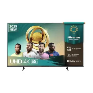 Hisense 55" 4K Ultra HD Smart TV with Dolby Vision, HDR10, Game Mode Plus, Alexa Built-in, VIDAA Voice 55A6Q