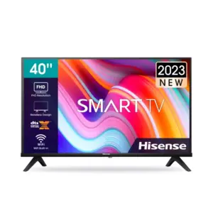 Hisense 40" LED FHD Smart TV with Vidaa OS, Noise Reduction, DTS-X, WiFi, Bezelless Design 40A4K/N/Q