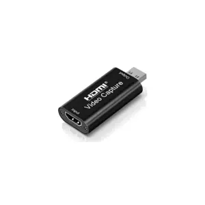 Faith Video Capture Card Adapter HDMI to USB 3.0, 4K Compatible, HD Camera, Recording Capture Device for Live Streaming, Broadcasting, Gaming Record, Video Conference