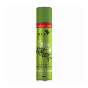 Fivestar Perfume HIA Heart In Africa Olive Oil Sheen Spray, Achieve Healthy Hair with Silky Sheen and Non-Greasy Finish, 300ml.