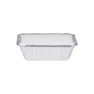 Hotpack Aluminium Containers 250cc with Lid 8325 Smaller 1000's Pack