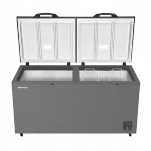 Hisense Double Door Chest Freezer, 500L, Grey, FC-729DD4SA