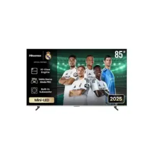 Hisense Mini-LED VRR ULED UHD 4K Gaming TV, 85″, 144Hz, 85U7Q