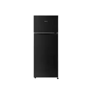 Hisense Double Door Top Freezer, 205L, Black, RB205N1EB2