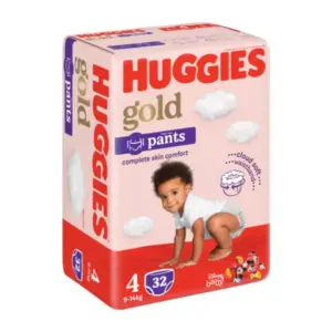 Huggies Pants Carry Gold Size 4 2pcs (Pack of 60)