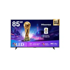 Hisense VRR QLED UHD 4K Gaming TV, 85″, 144Hz, 85Q7Q