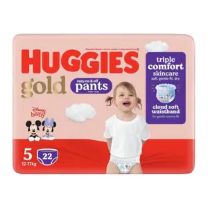 Huggies Pants Carry Gold Size 5 2Pcs(Packs of 50pcs)
