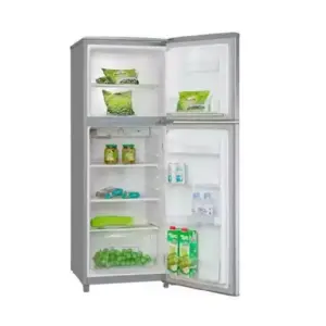 Hisense Refrigerator 205L Double Door, Top Freezer, Titanium Silver RD-27DR4SA