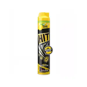 HIT Mosquito & Flying Insect Killer Aerosol Spray Lime Fresh 400ml (Pack of 12pcs)