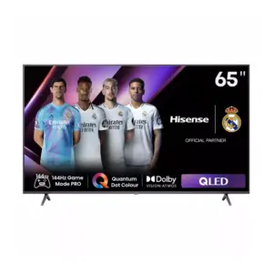 Hisense 65" QLED UHD 4K Smart TV with Dolby Vision IQ, Built-in Subwoofer, Vidaa OS, Voice Control 65Q7N