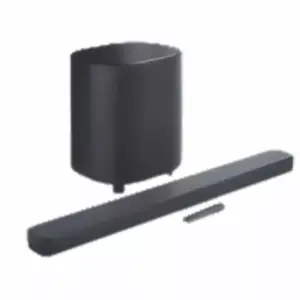 JBL By Harrman JBL Bar 500 MK2 Soundbar Wireless Subwoofer Dolby Atmos Bluetooth BAR500MK2BLKUK