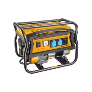 Ingco Gasoline Generator 5.5KW Air-cooled System & Copper Coil Alternator GE55003