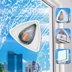 Generic Joybos Absorbable Magnetic Window Cleaner Double Sided B1 Bionic Suction Cup Design Automatic Water Storage AK-N78622