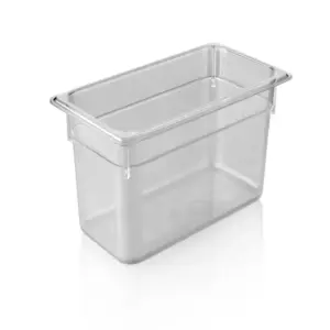 Kapp Polycarbonate Gastronom Pan Clear 1/3 150mm Commercial Horeca Use KAPP54