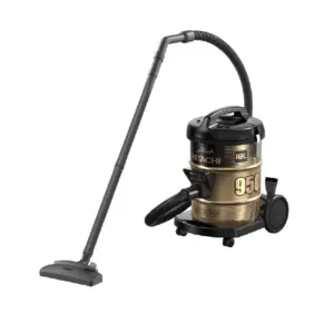Hitachi Vacuum Drum Cleaner 2100W 18L Dust Capacity with 7.8m Extra Long Power Code, Removable & Washable Filter, Rug-Floor Nozzle, Best For Home, Office & Mosque CV-950F