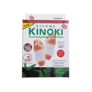 Faith Kinoki Cleansing Detox Adhesive Foot Pads, Natural Unwanted Toxins Remover 10patches