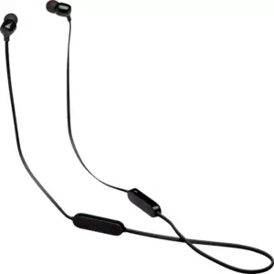 JBL By Harrman JBL Bluetooth Sports Neckband Earphones Wireless In-Ear Black and Blue TUNE 125BTC