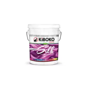 Kiboko Paints Kiboko Wash N Wear Vinyl Silk Emulsion 10L Interior Paint Regular Shades