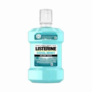 Johnson and Johnson Johnsons Cool Mint Daily Mouthwash, Milder Taste, Mint Flavour, 1000ml 24108