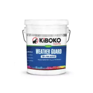 Kiboko Paints Kiboko Weather Guard Emulsion 20L Exterior Paint Regular Shades