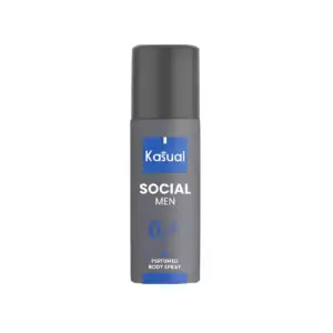 Krone Kasual Deodorant Body Spray Tin, For Men 150ml
