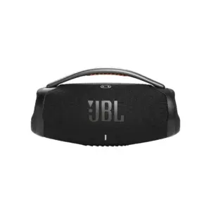 JBL By Harrman JBL Speakers 240W, RMS Portable Bluetooth Speaker with IPX7 Waterproof Design, DJ App for Smartphone Control, Wireless Bluetooth to Connect 2 Device at a Time BOOMBOX 3 BLK/SQD