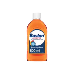 Johnson and Johnson Johnsons Savlon Antiseptic Liquid, Prevent Infection, 500ml 2869